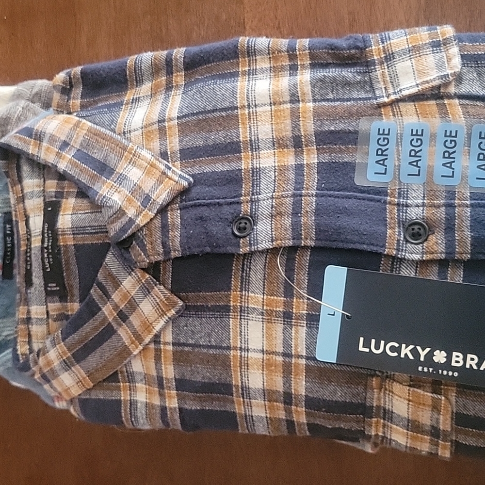 Lucky Brand flannels - Picture 3 of 3